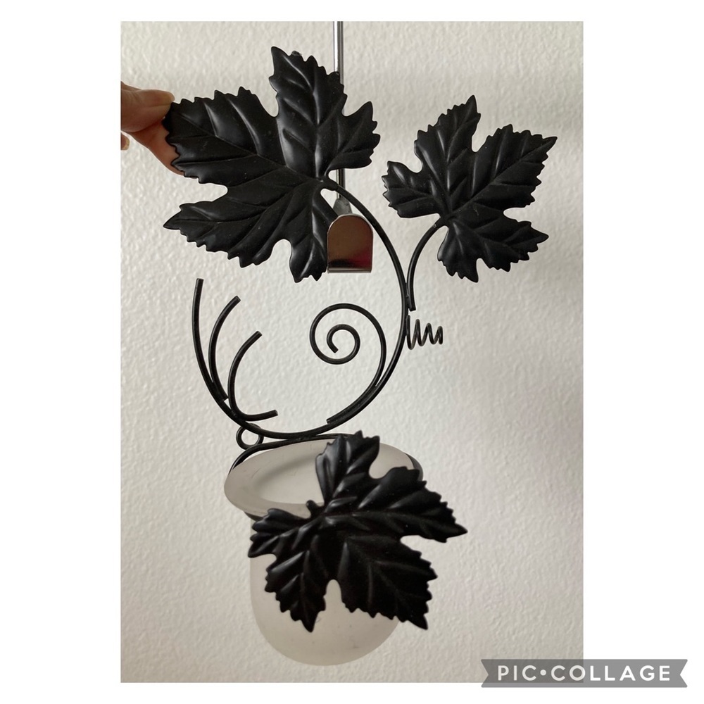 Wall Sconce Glass Candle Holder By PartyLite